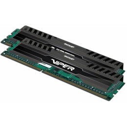 Модуль памяти Patriot DIMM DDR3 VIPER3 16Gb KIT (8GbX2) 1600MHz CL9 [PV316G160C9K] Black